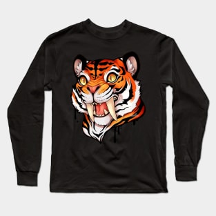 Drip Tiger Long Sleeve T-Shirt